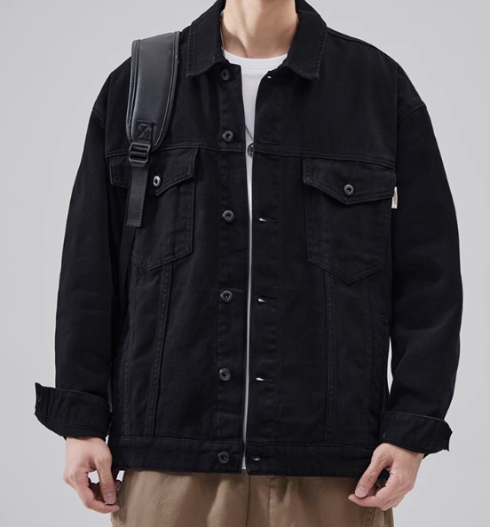 Street Fashion In Japanese - 2025 Fall Men's Clothing Workwear Jacket