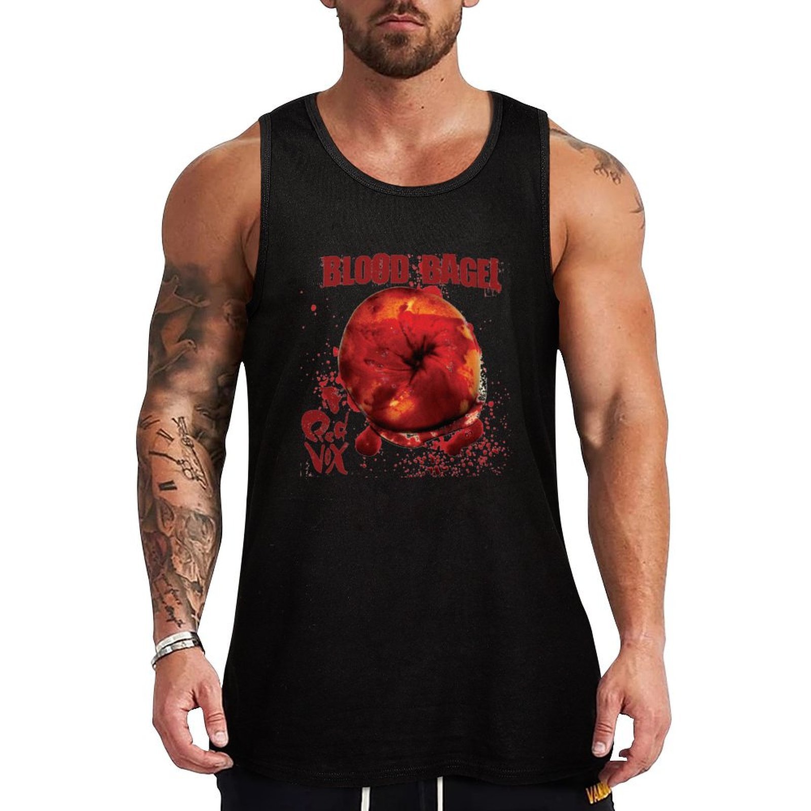 Street Fashion Urban - Blood Bagel (T-Shirt) Tank Top Street