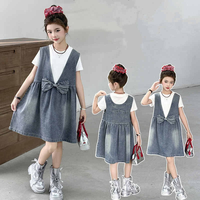 Street Fashion Outfit Girl - Kids Fashion Reversible Clothes Loose Fit
