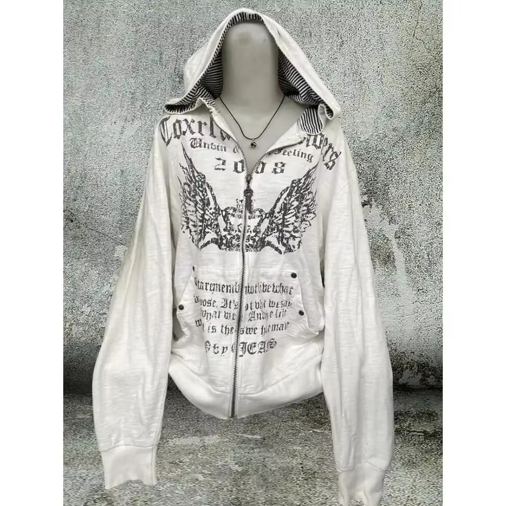 Grey Faux Fur Wool Double Zipp – Street Fashion Zip Up Hoodie Bewertung und Preis