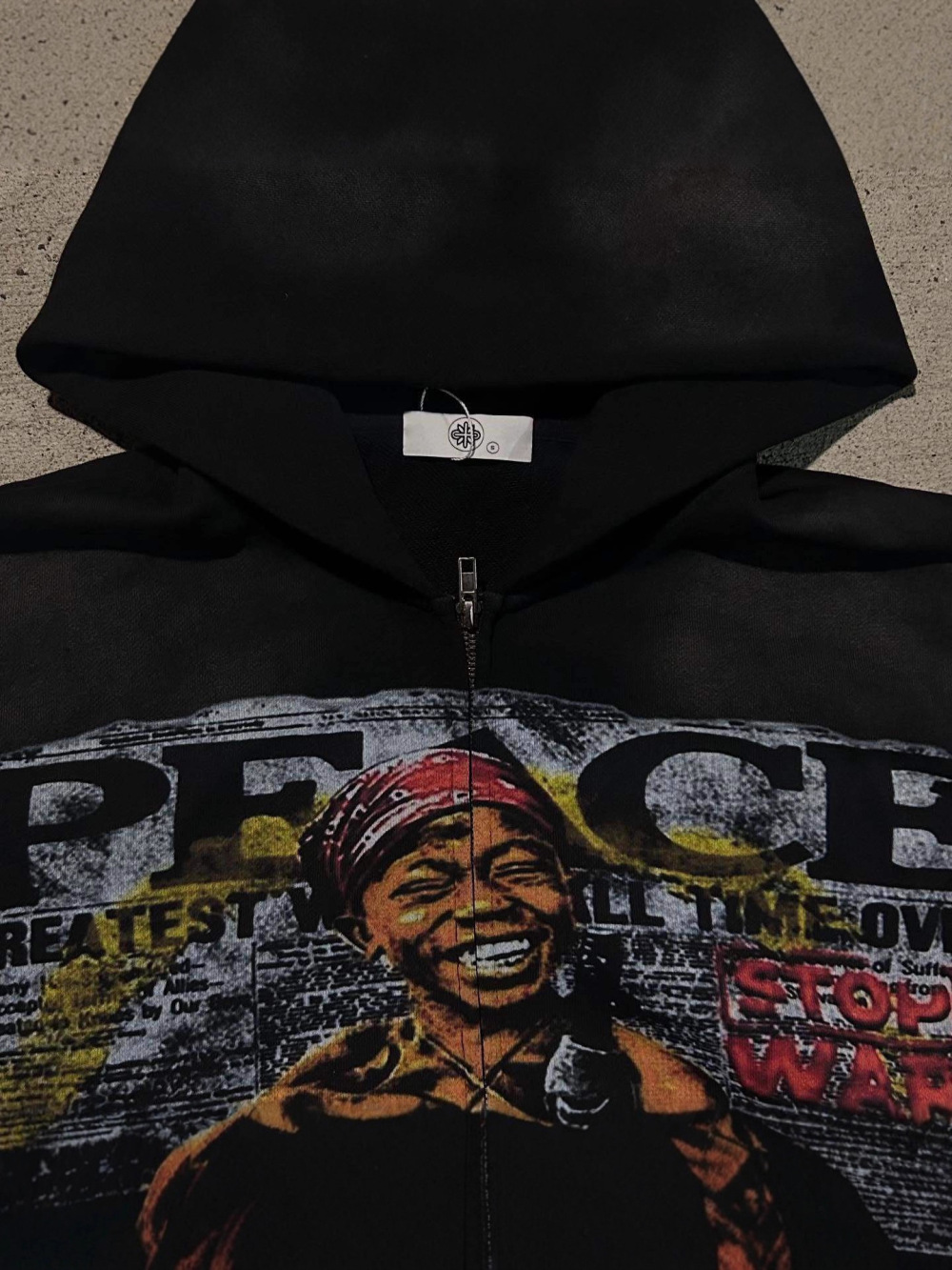 2026 new American hip-hop loos – Street Fashion Zip Up Hoodie Bewertung und Preis