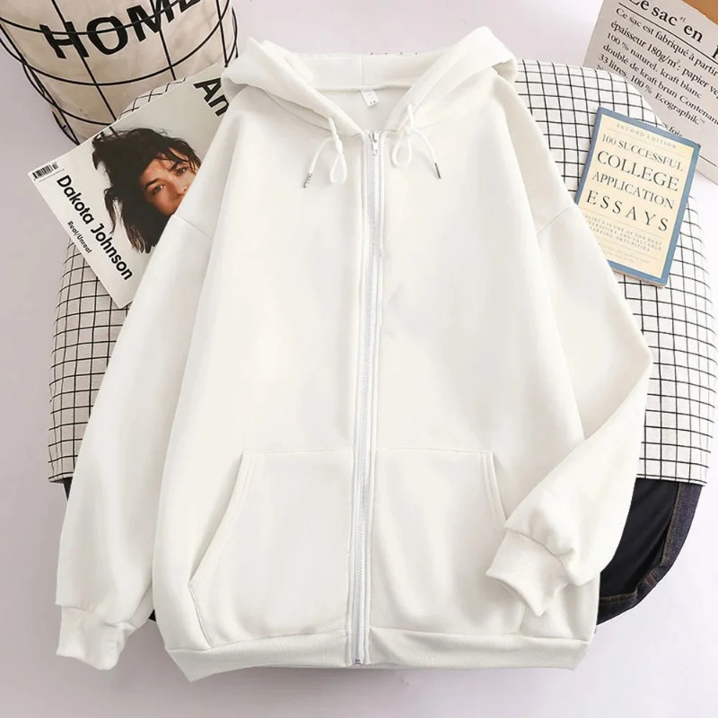 High Street Hoodie Men Solid C – Street Fashion Zip Up Hoodie Bewertung und Preis