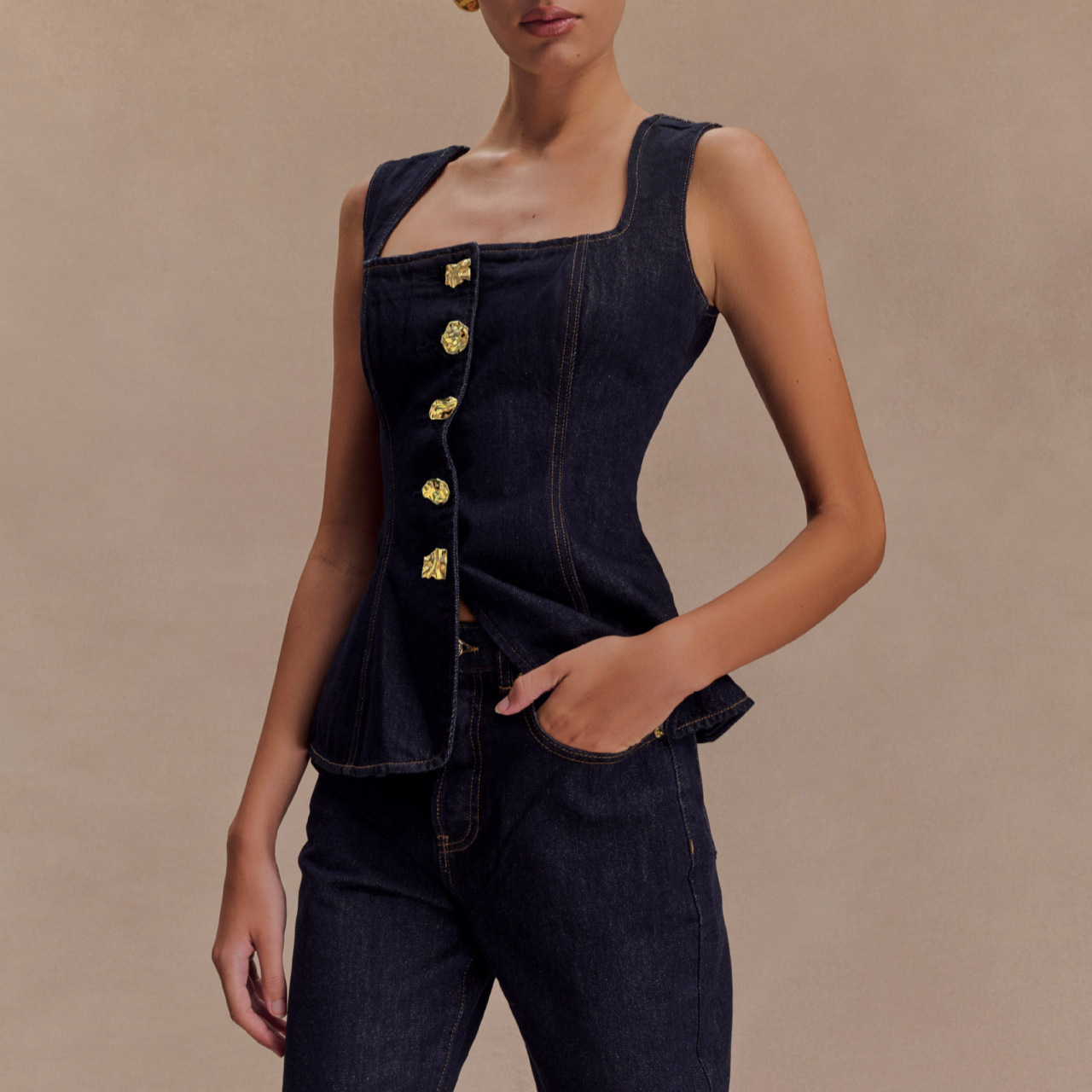 Summer Denim Pant Sets Women 2 – Street Fashion Vest Bewertung und Preis