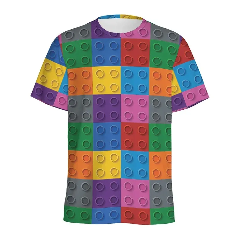 Retro Building Block 3D Printe – Street Fashion Videos Bewertung und Preis