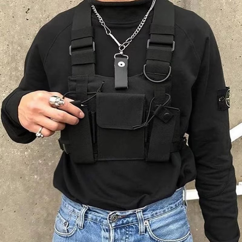 Functional Tactical Chest Bag  – Street Fashion Vest Bewertung und Preis
