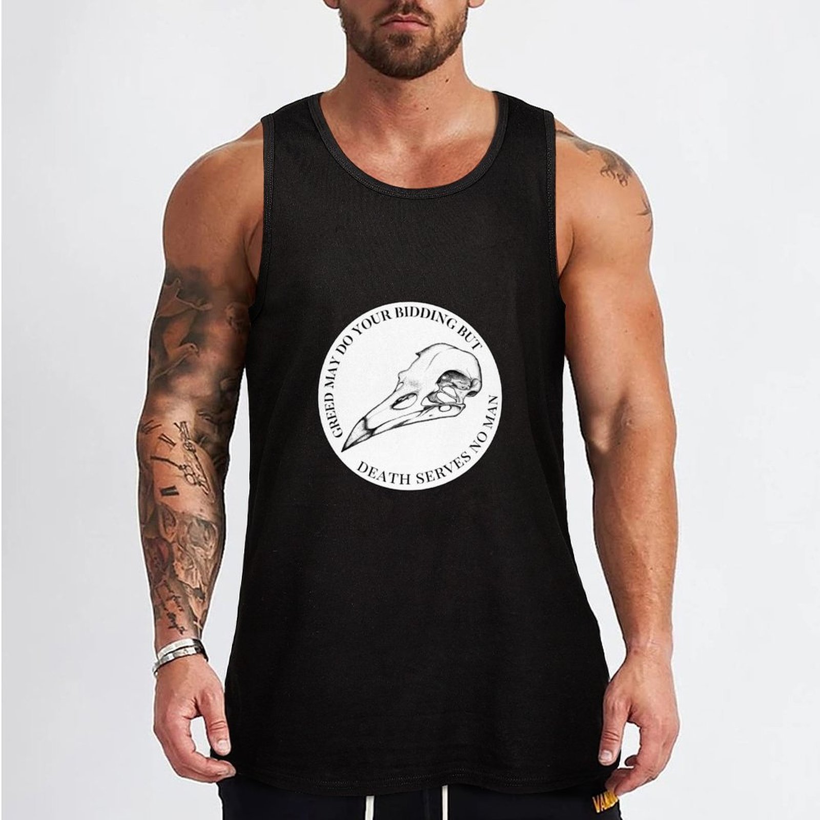 Death Serves No Man Tank Top S – Street Fashion Urban Bewertung und Preis