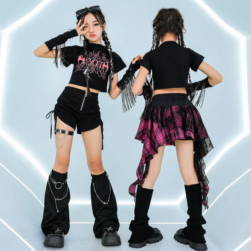 Fashion Girls Kpop Jazz Dance  – Street Fashion Outfit Girl Bewertung und Preis