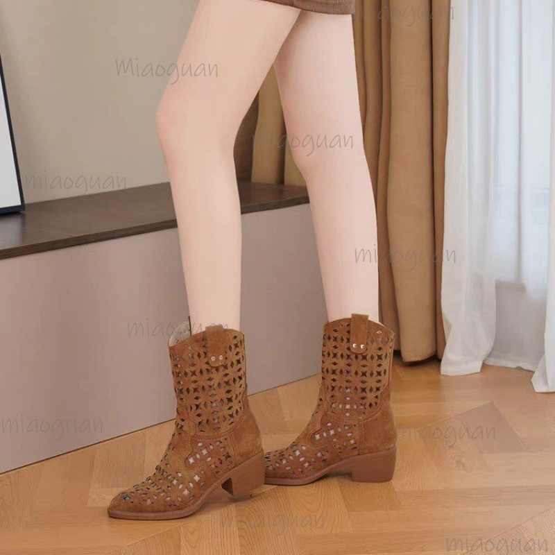 Mid Heels Hollow Out Women's C – Street Fashion Roma Bewertung und Preis