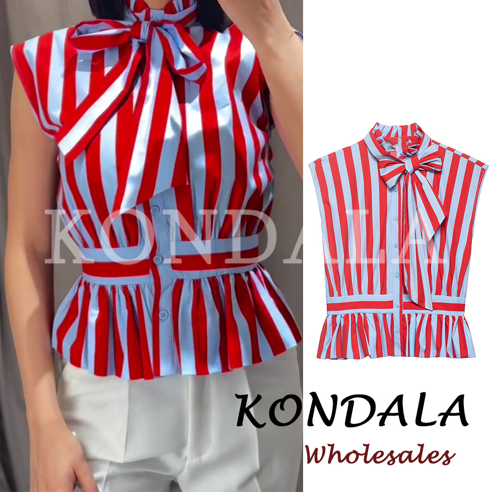 KONDALA Chic Striped Y2K Women – Street Fashion Vest Bewertung und Preis