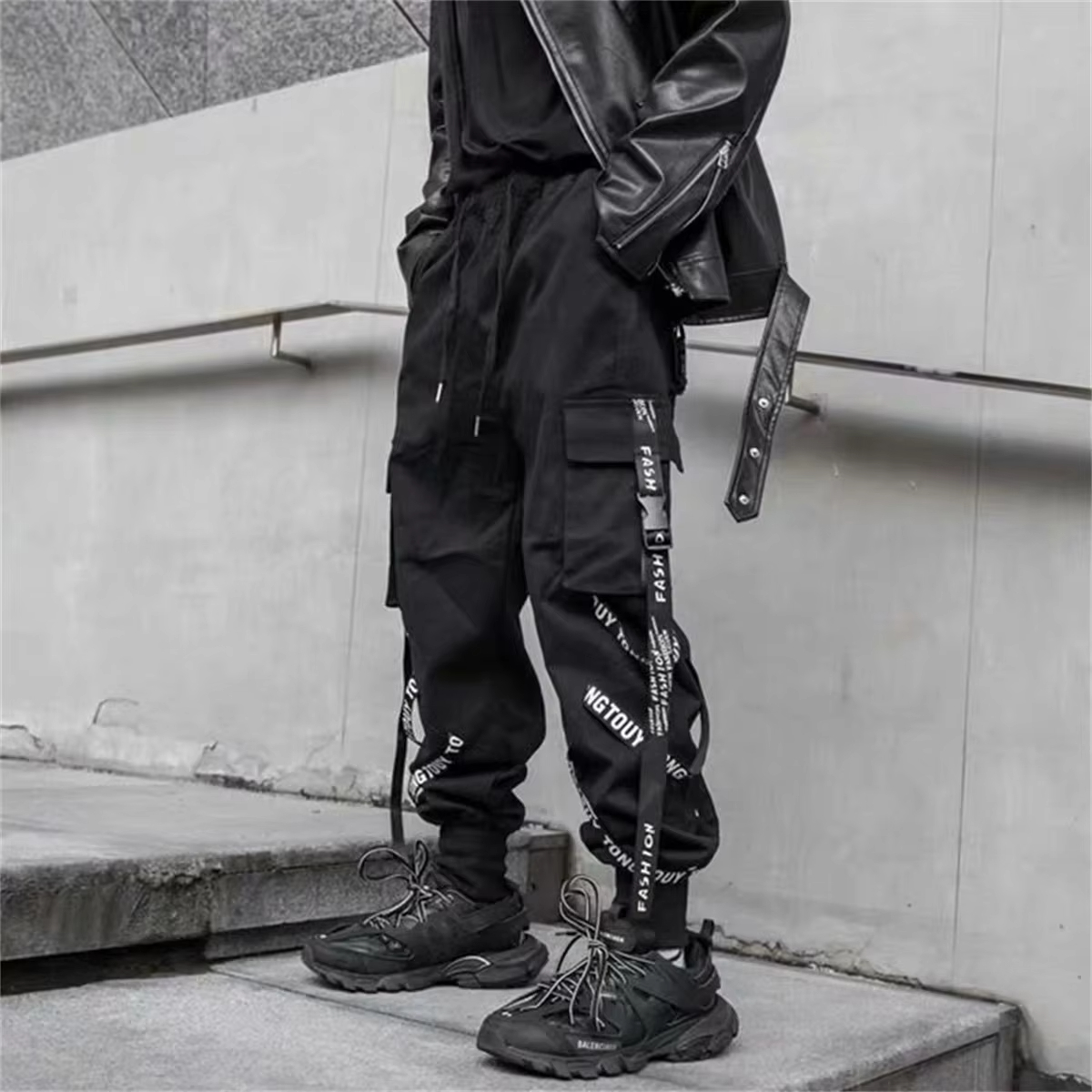 Fashion New Cargo Pants Men Jo – Street Fashion In Japanese Bewertung und Preis