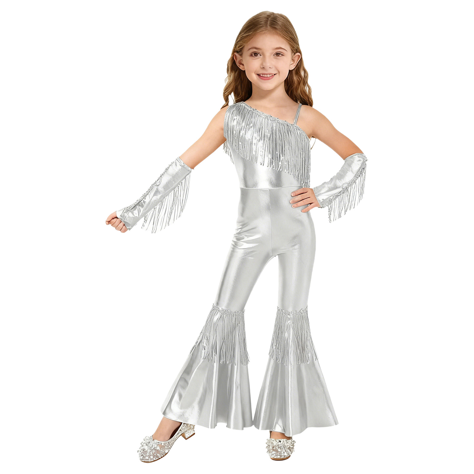 Girls Street Jazz Dance Costum – Street Fashion Vest Bewertung und Preis