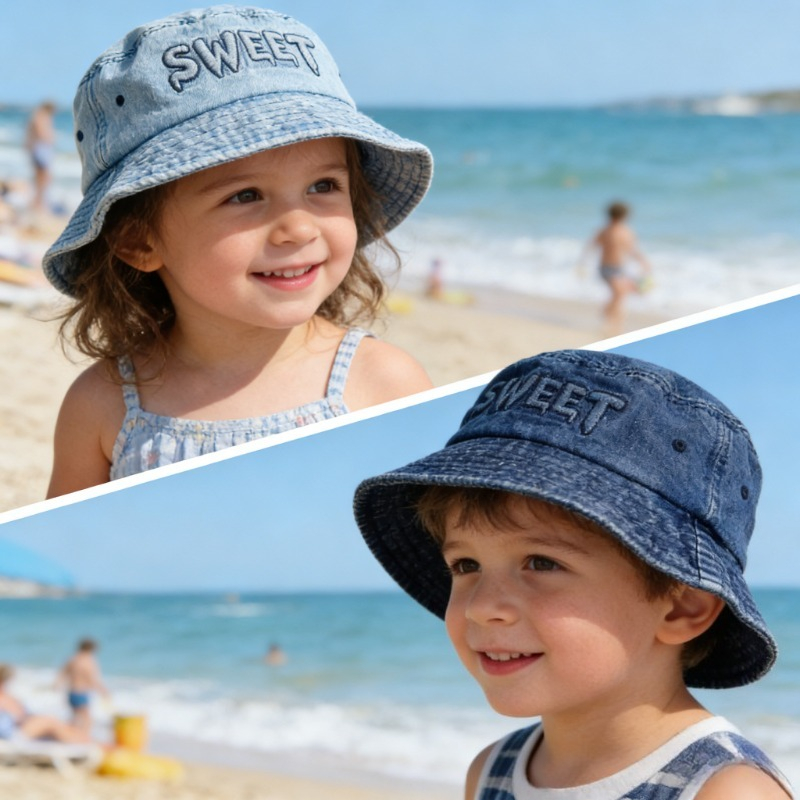 Japanese Retro Kids Bucket Hat – Street Fashion In Japanese Bewertung und Preis