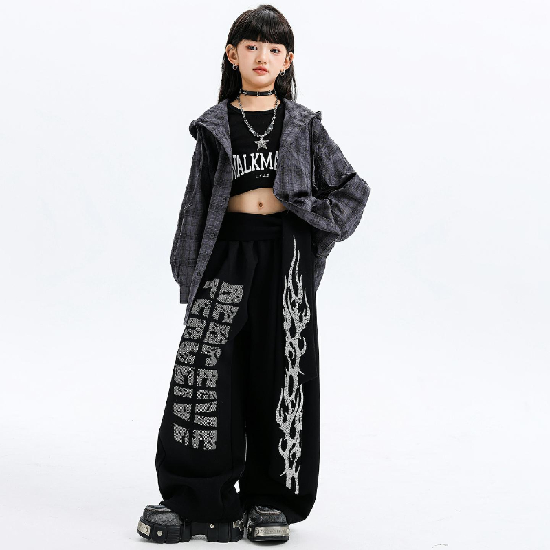 Girls Jazz Dance Costumes Hood – Street Fashion Outfit Girl Bewertung und Preis