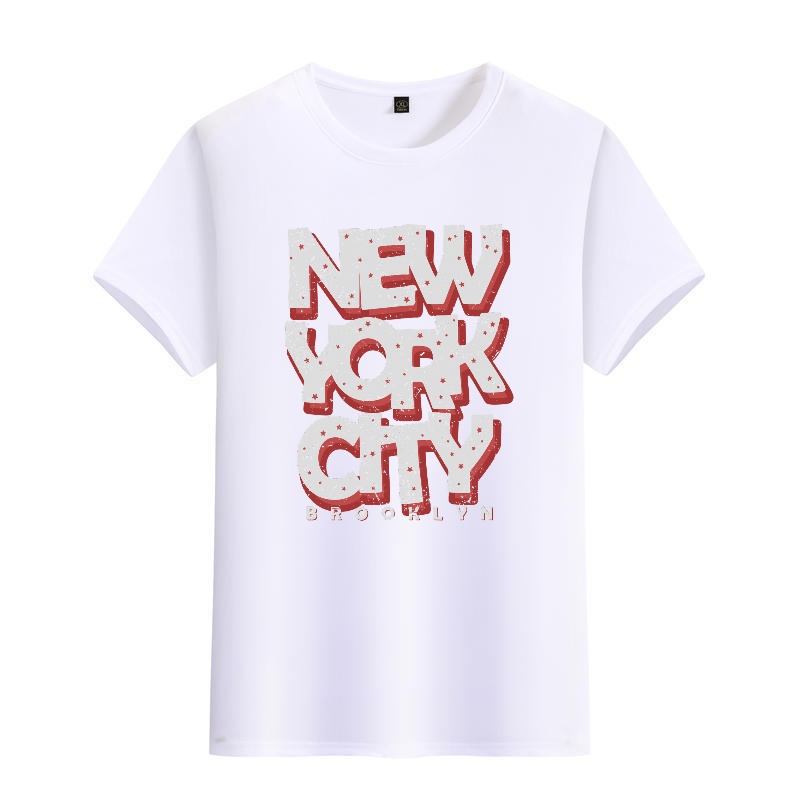 Men's Black Round-Neck Short-S – Street Style New York Fashion Bewertung und Preis
