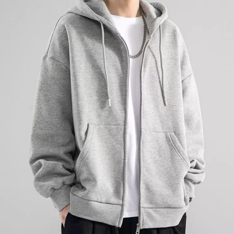 Fashion Casual Black Gray Blue – Street Fashion Zip Up Hoodie Bewertung und Preis
