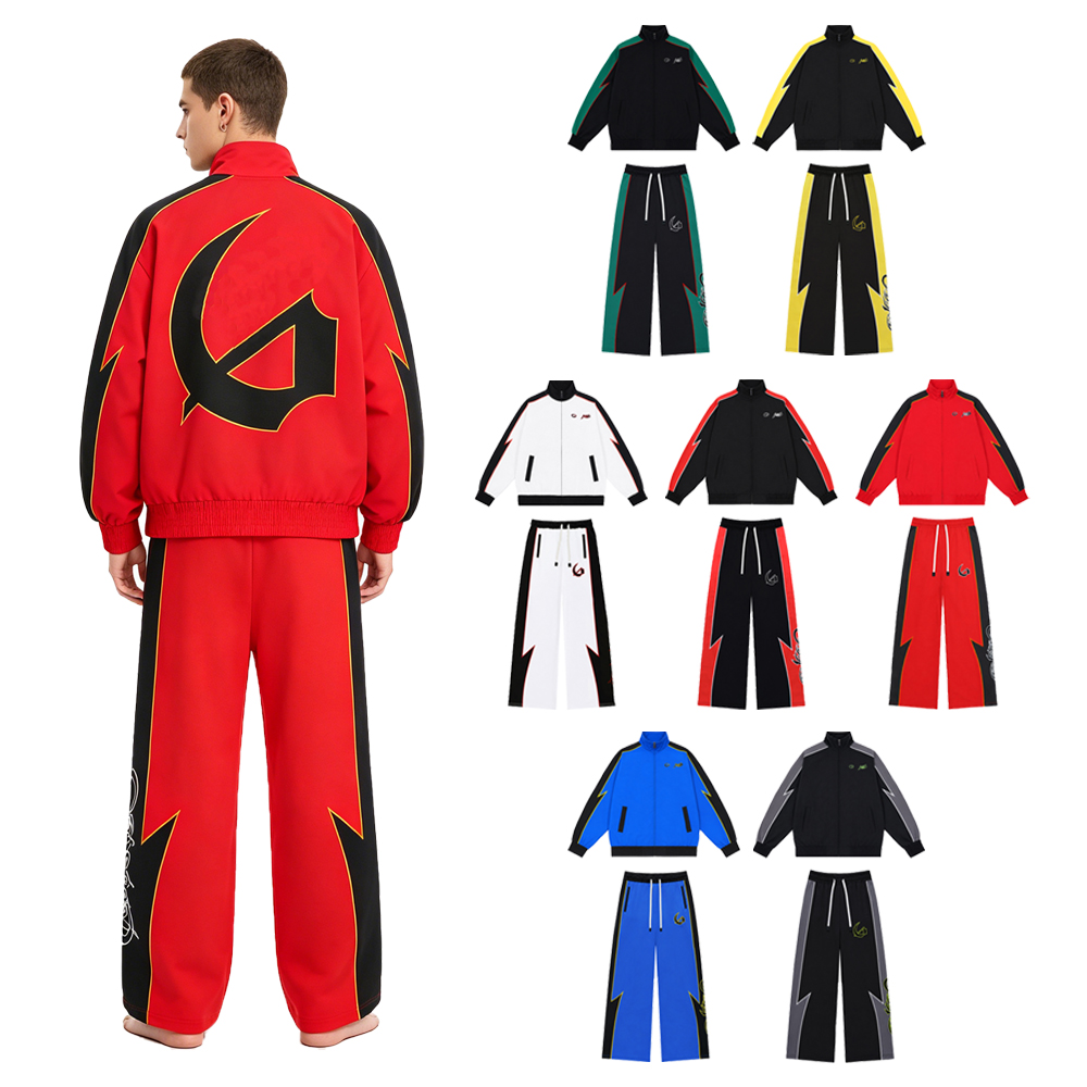 Y2k Streetwear Men's Sets Two  – Street Fashion Casual Bewertung und Preis