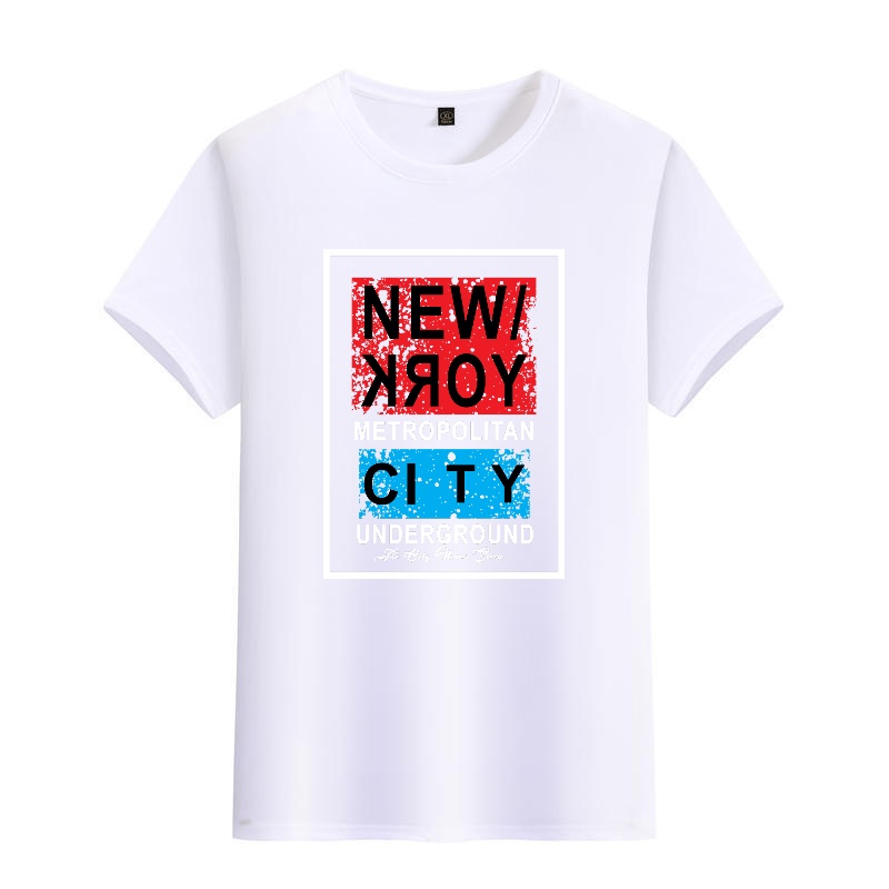 Men's Black Round-Neck Short-S – Street Style New York Fashion Bewertung und Preis