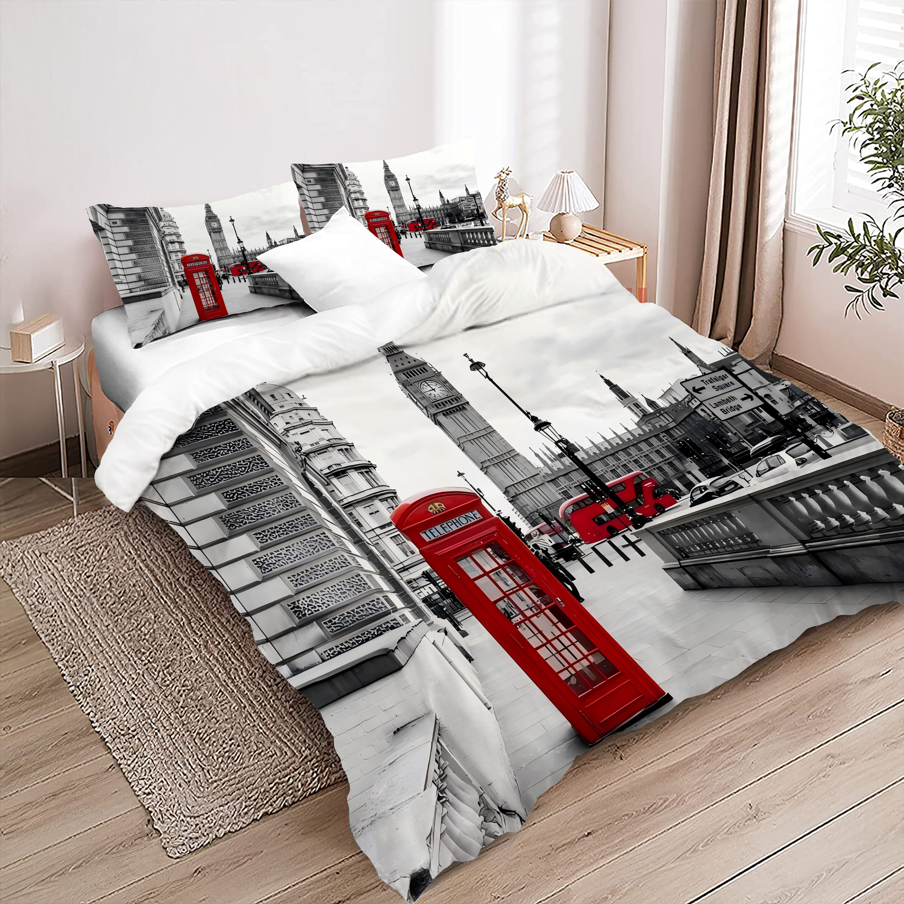 London Street Pattern 3D Print – Street Fashion Roma Bewertung und Preis