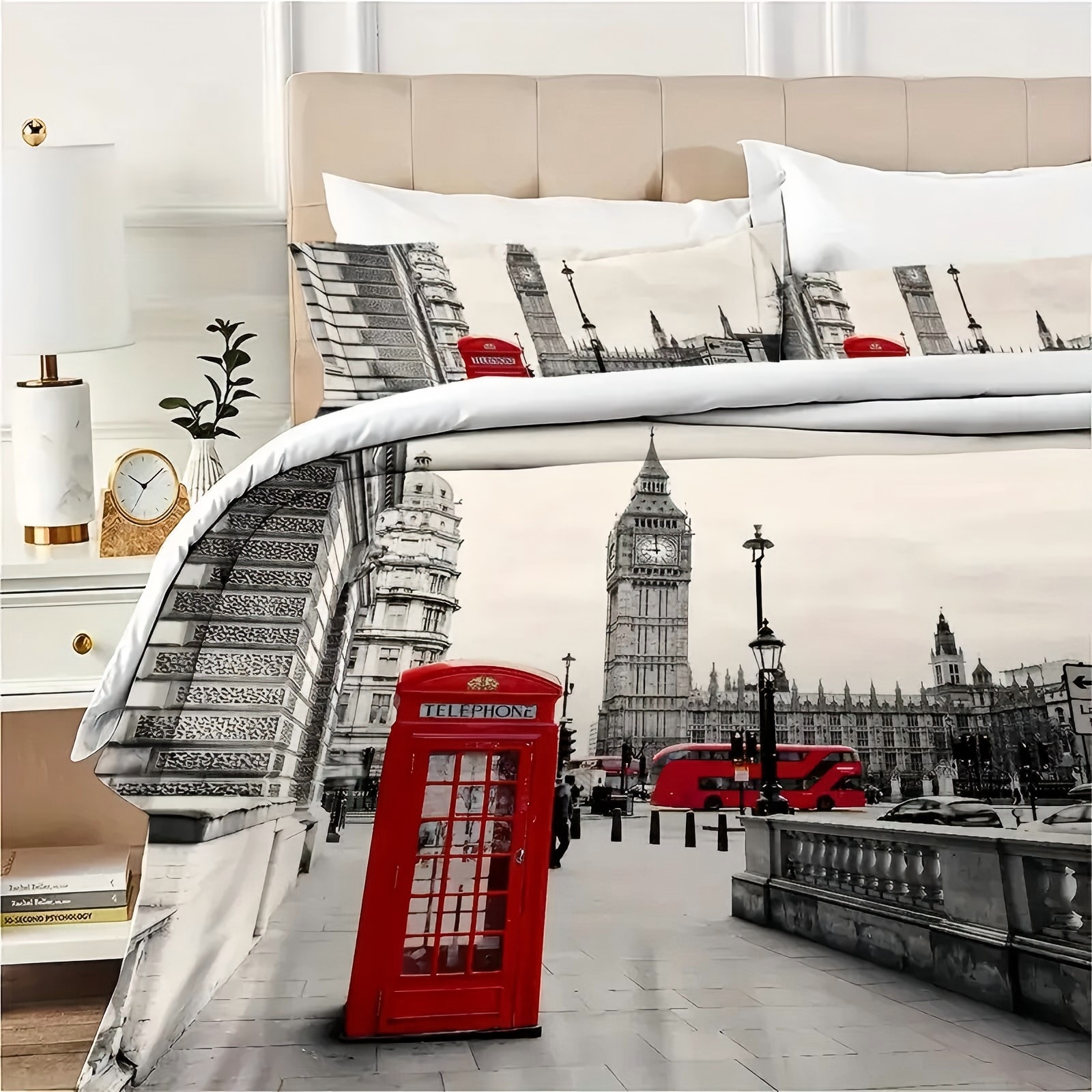 London Street Pattern 3D Print – Street Fashion Roma Bewertung und Preis