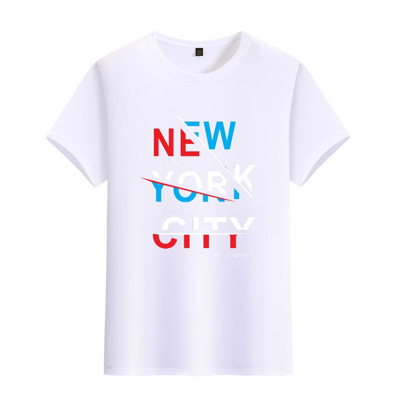Men's Black Round-Neck Short-S – Street Style New York Fashion Bewertung und Preis