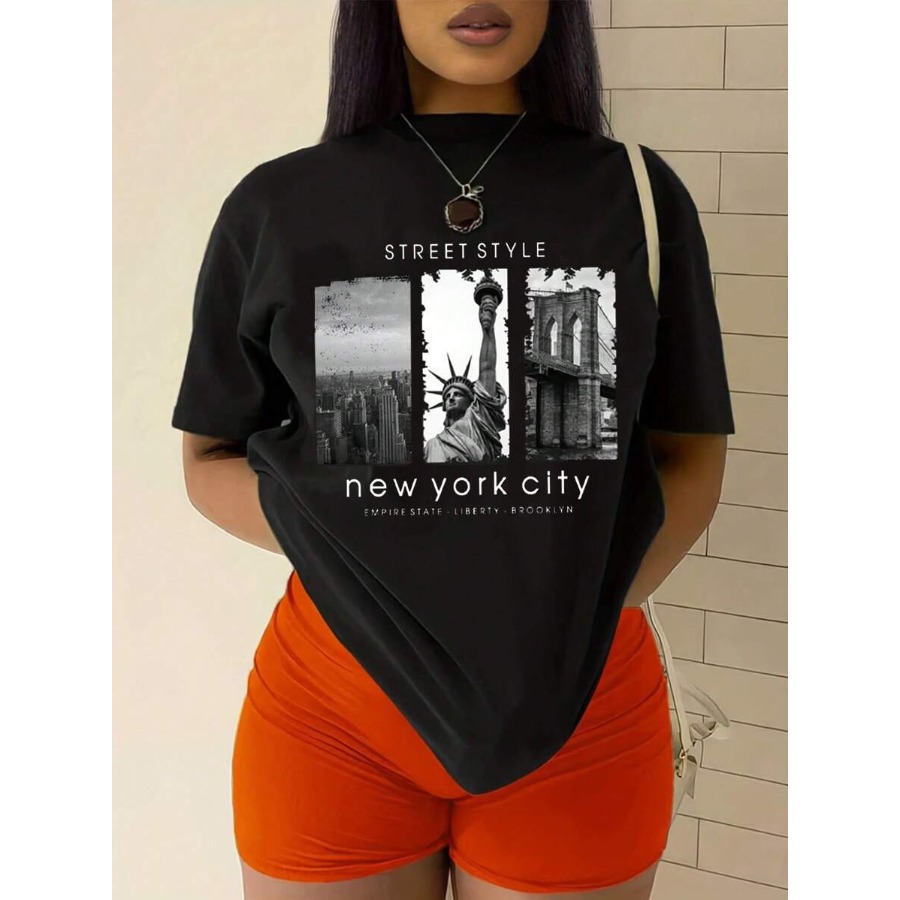 【New style】 Pattern Printed Sh – Street Style New York Fashion Bewertung und Preis