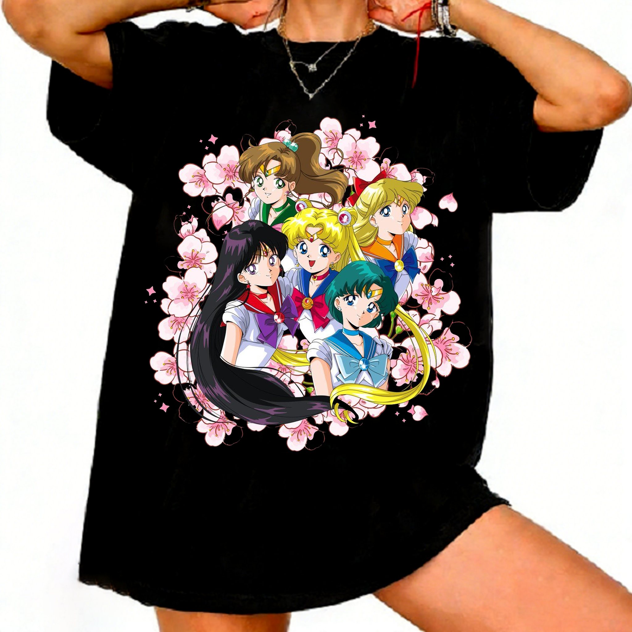 Sailor Moon 90s Retro Anime Gr – Street Fashion Urban Bewertung und Preis