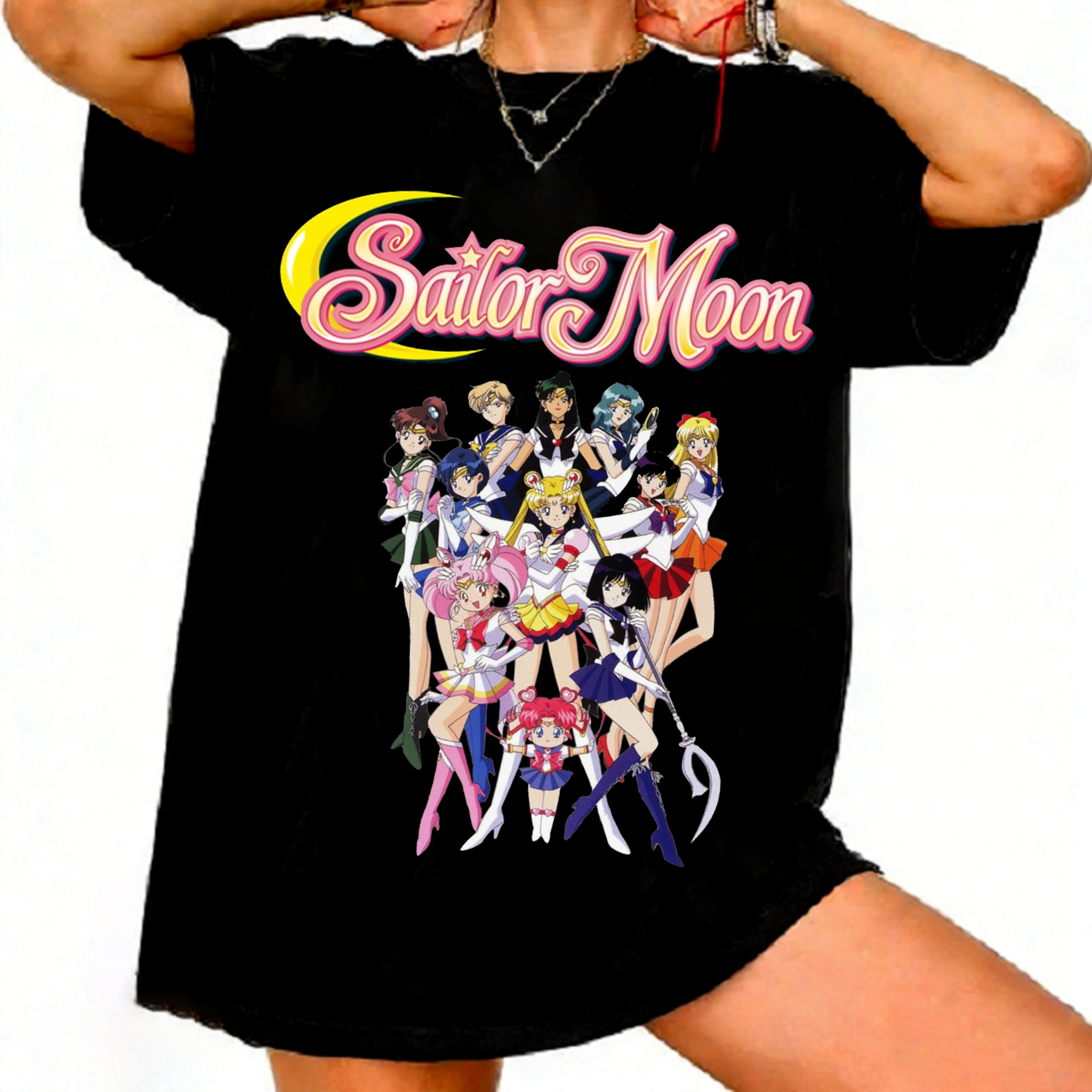 Sailor Moon 90s Retro Anime Gr – Street Fashion Urban Bewertung und Preis