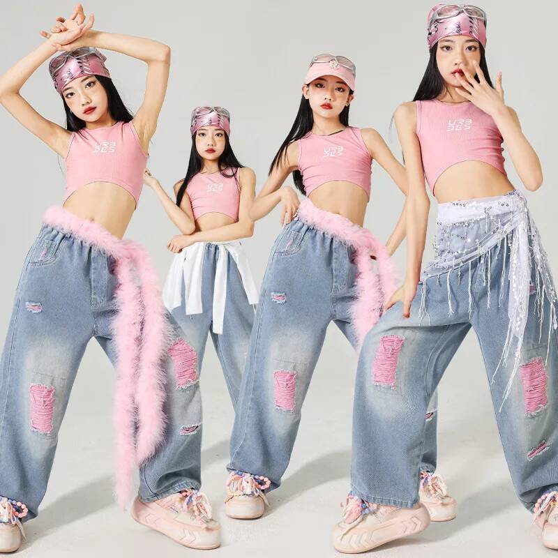 Jazz Dance Performance Costume – Street Fashion Outfit Girl Bewertung und Preis