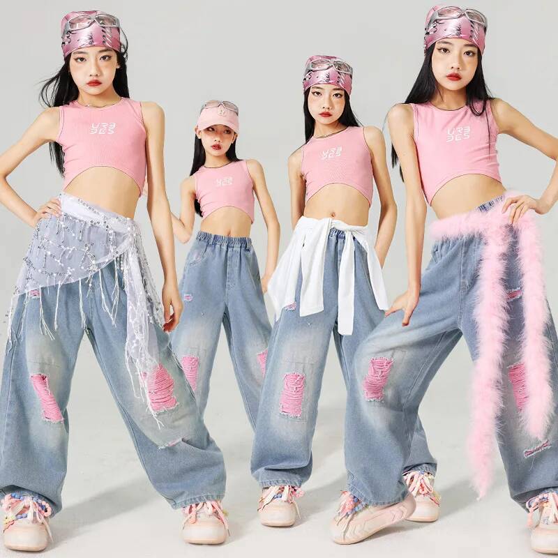 Jazz Dance Performance Costume – Street Fashion Outfit Girl Bewertung und Preis