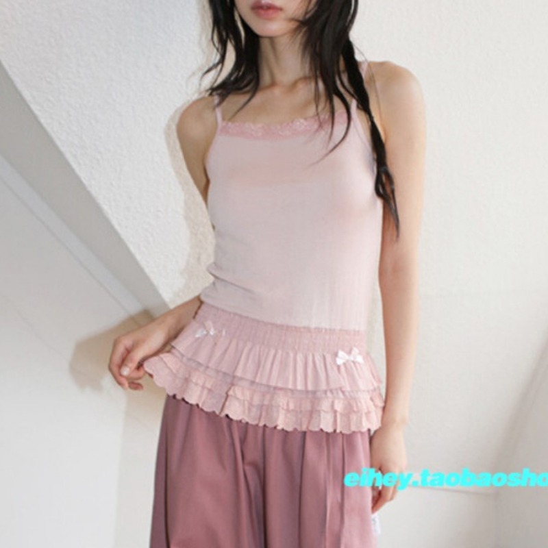 Japanese Lace Splicing Solid C – Street Fashion In Japanese Bewertung und Preis