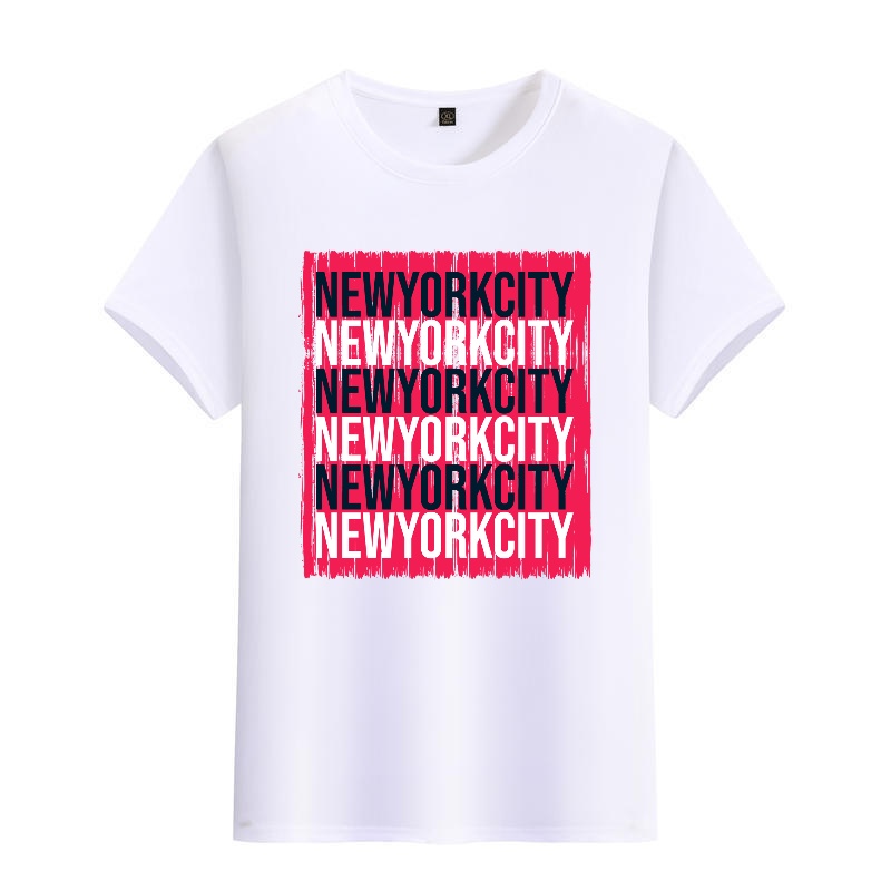 Men's Black Round-Neck Short-S – Street Style New York Fashion Bewertung und Preis