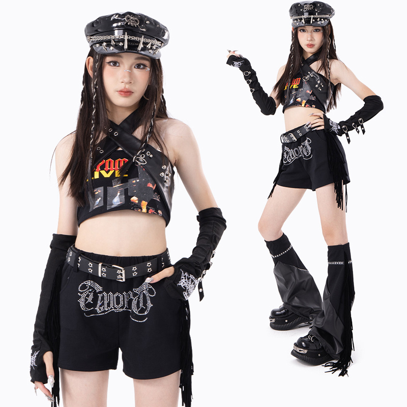Fashion Group K-pop Outfit Kid – Street Fashion Outfit Girl Bewertung und Preis