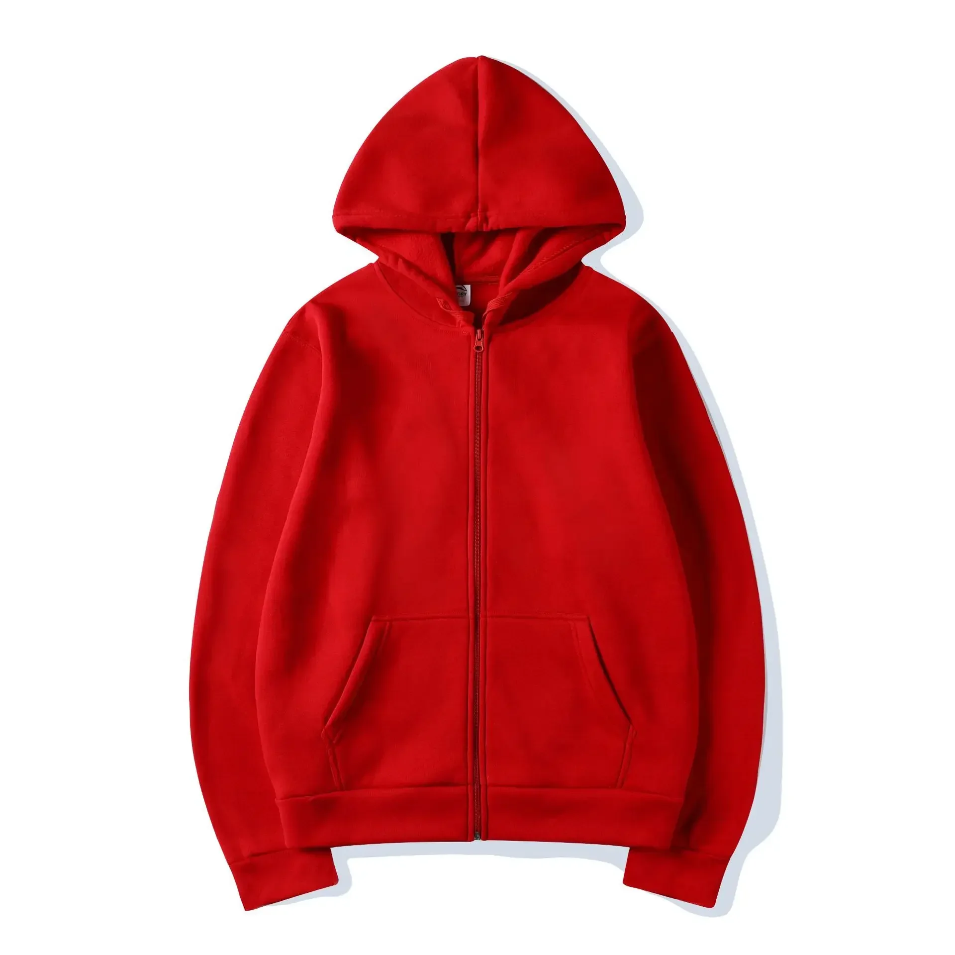 High Street Hoodie Men Solid C – Street Fashion Zip Up Hoodie Bewertung und Preis